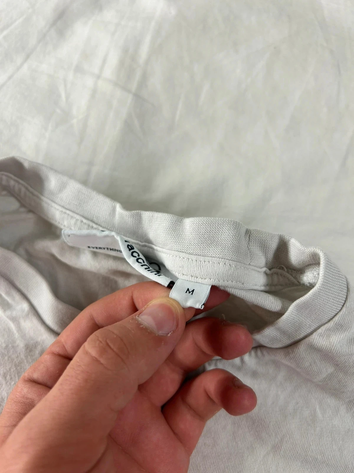 Camiseta branca com estampa Sergio Tacchini tamanho M – photo 6
